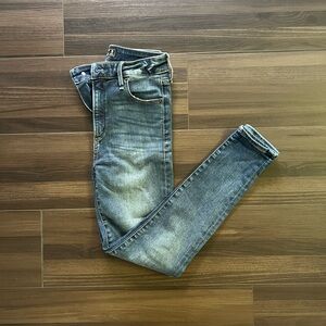 A&F High Rise Super Skinny Jeans